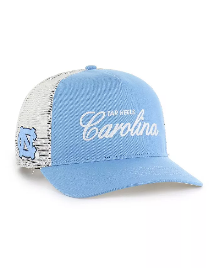 

Мужская и женская светло-синяя регулируемая кепка Trucker Hitch из Северной Каролины '47 Brand