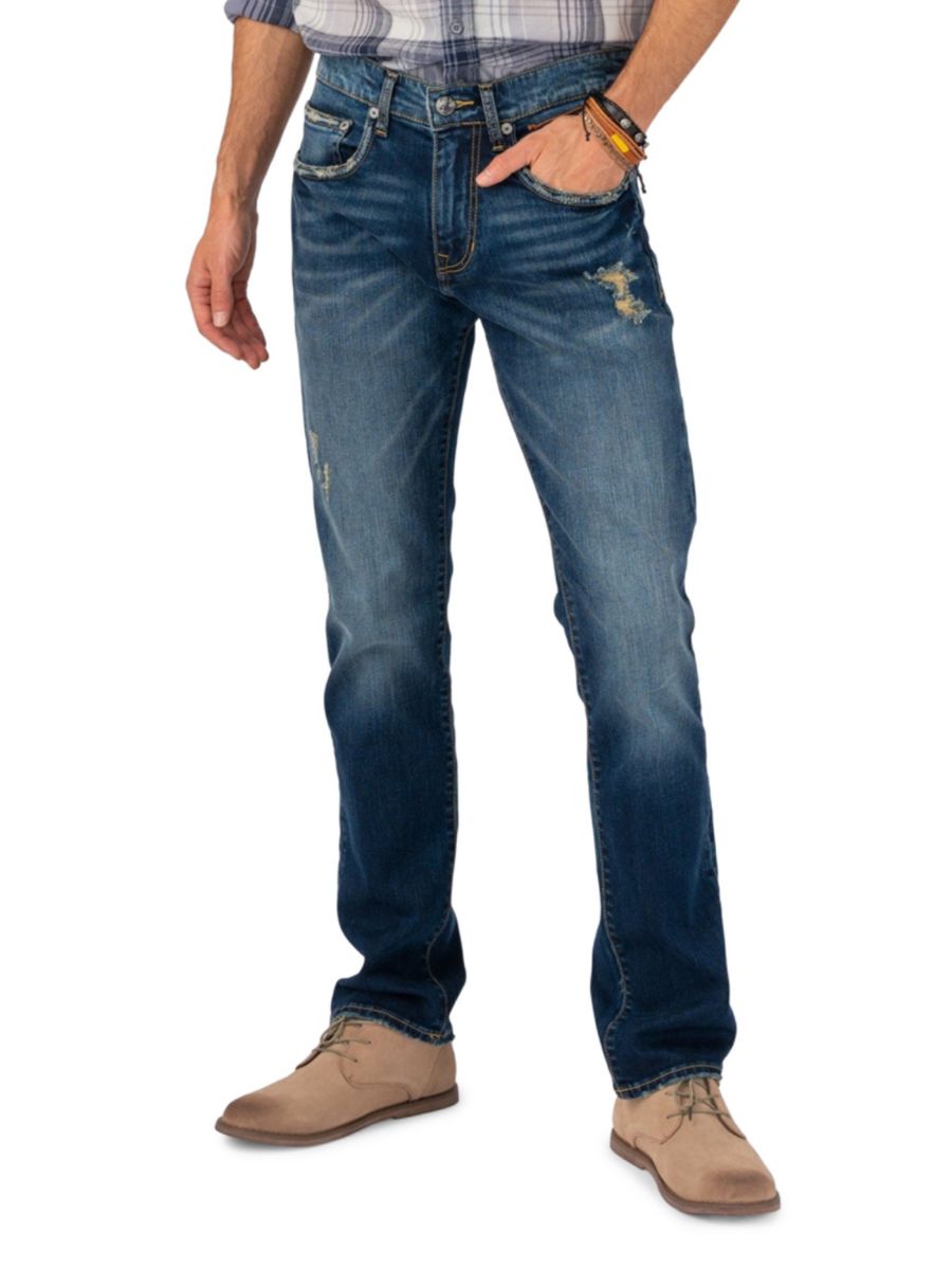 

Джинсы Barfly Slim Fit с потертостями Stitch's Jeans, синий