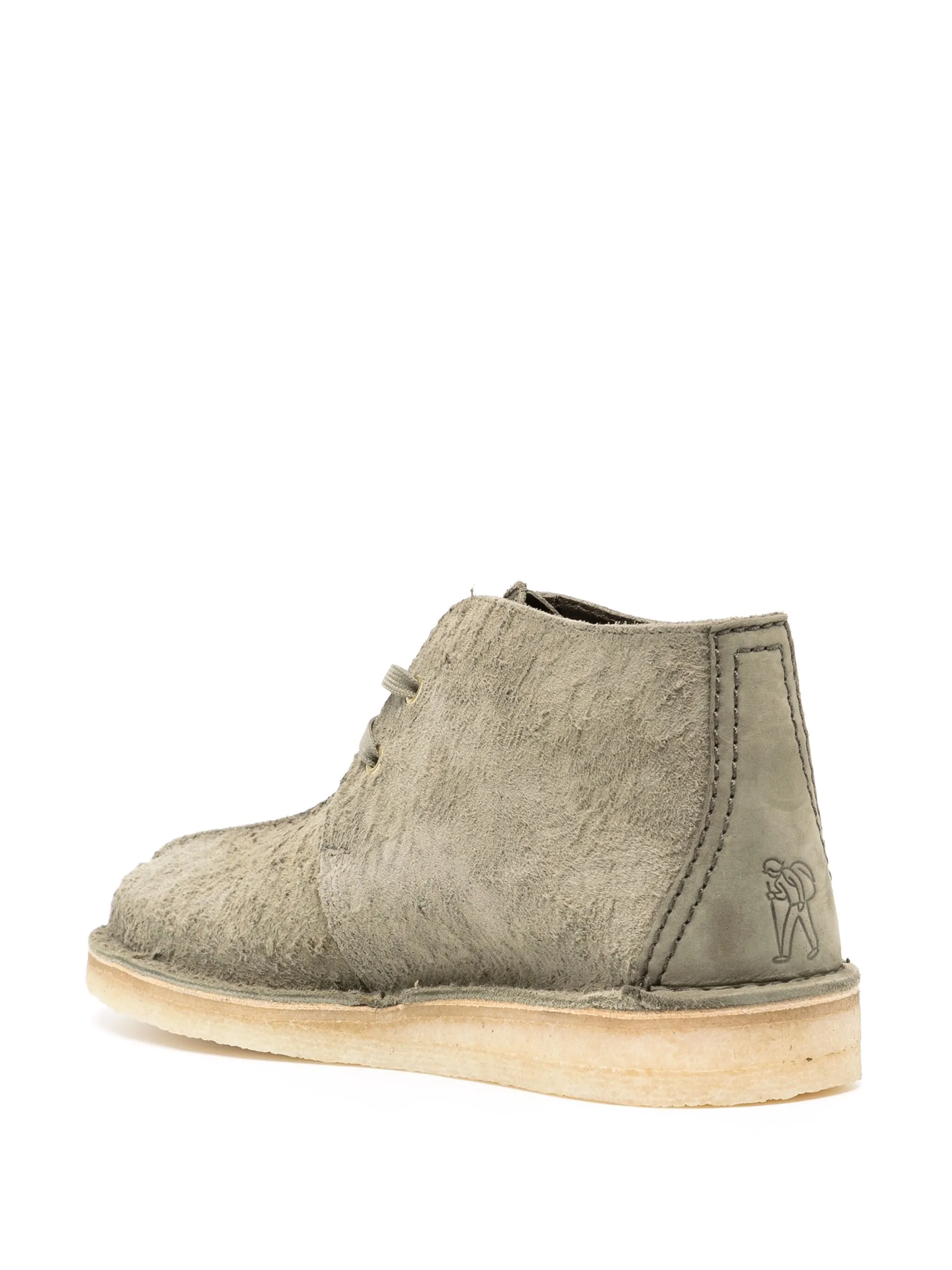 Ботинки Desert Trek на шнуровке Clarks, зеленый — фото 3