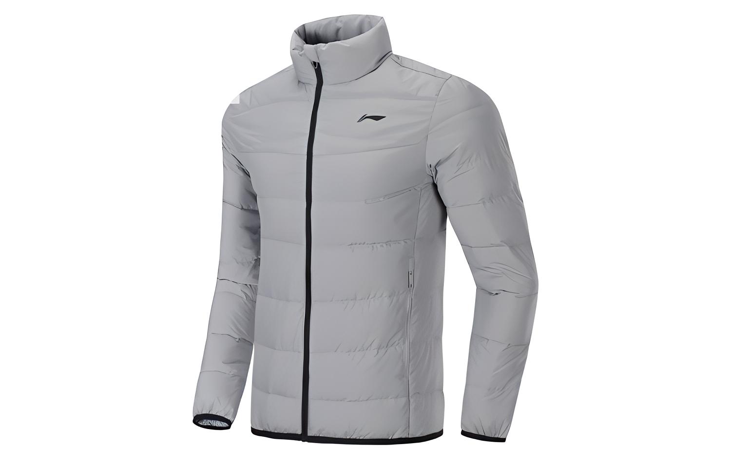 

Пуховик мужской снежно-серый LINING