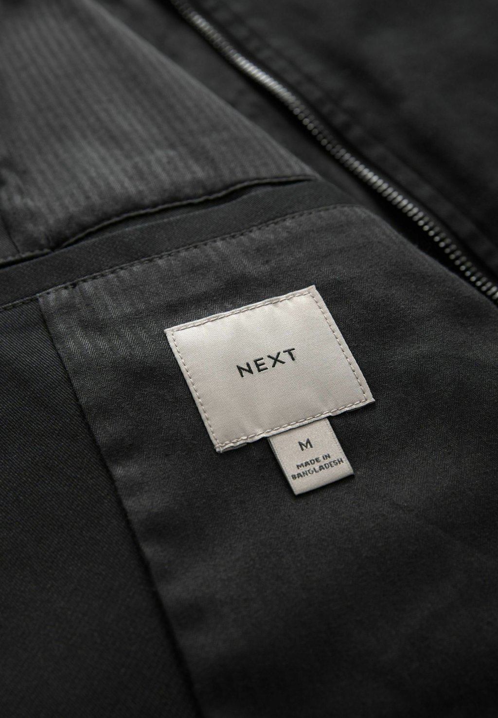 

Куртка-бомбер STRETCH REGULAR FIT Next, черный