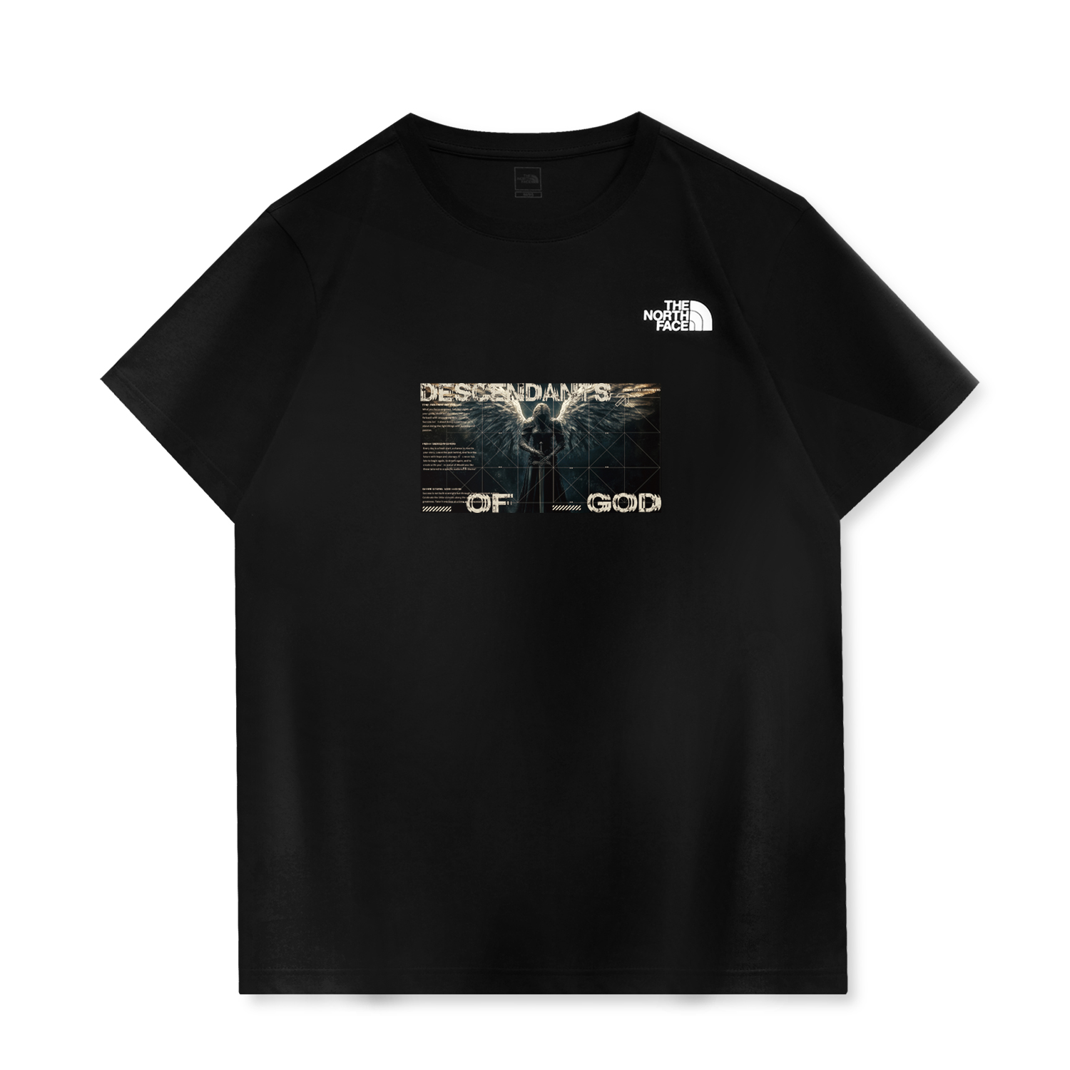 

THE NORTH FACE Футболка унисекс черная, Черный, THE NORTH FACE Футболка унисекс черная