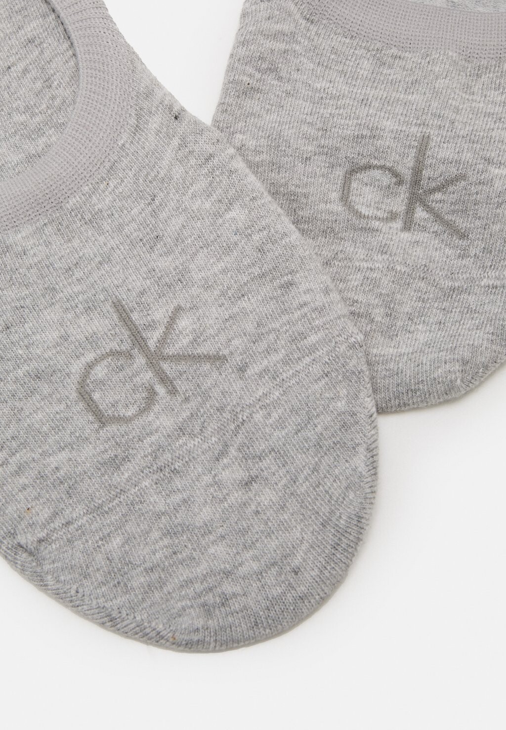Носки для тренировок WOMEN FOOTIE HIGH CUT 2 PACK Calvin Klein Underwear, серый — фото 2