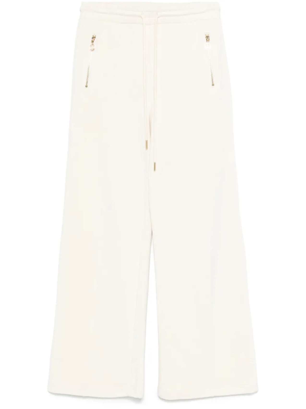 

TWINSET хлопковые спортивные брюки, нейтральный