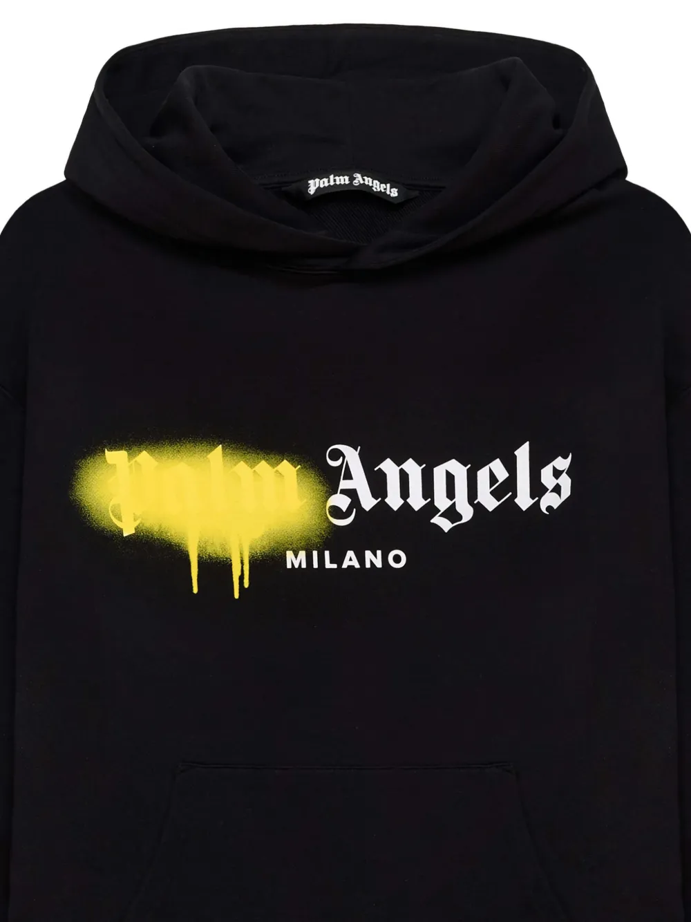 Толстовка с логотипом Spray City Milan Palm Angels, черный — фото 3