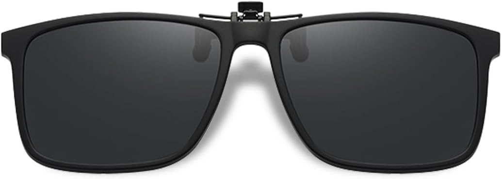 

Поляризационные солнцезащитные очки LUFF с клипсами, унисекс, элегантные и удобные, с откидными линзами, для людей с близорукостью, подходят для активного отдыха, вождения и рыбалки, Black