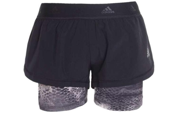 

Повседневные шорты женские черные Adidas