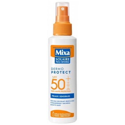 

Солнцезащитный спрей для чувствительной кожи Mixa Dermo Protect SPF 50+ 150 мл Markenlos