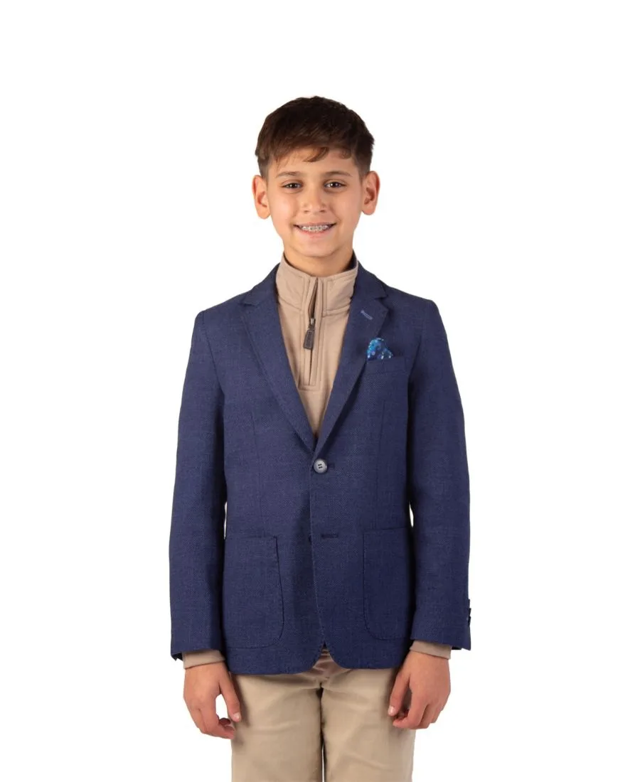 Tailorbyrd Спортивный пиджак Big Boys Solid Slub Textured