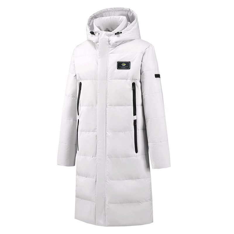 

Пуховик Unisex Hooded Thickened Others Jeep, белый