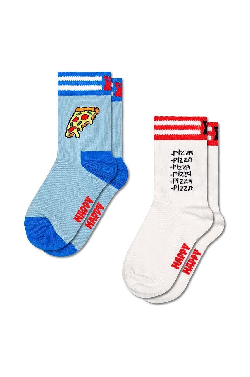 

Детские носки Happy Socks Kids 2 шт. Pizza Socks 2 шт, мультиколор