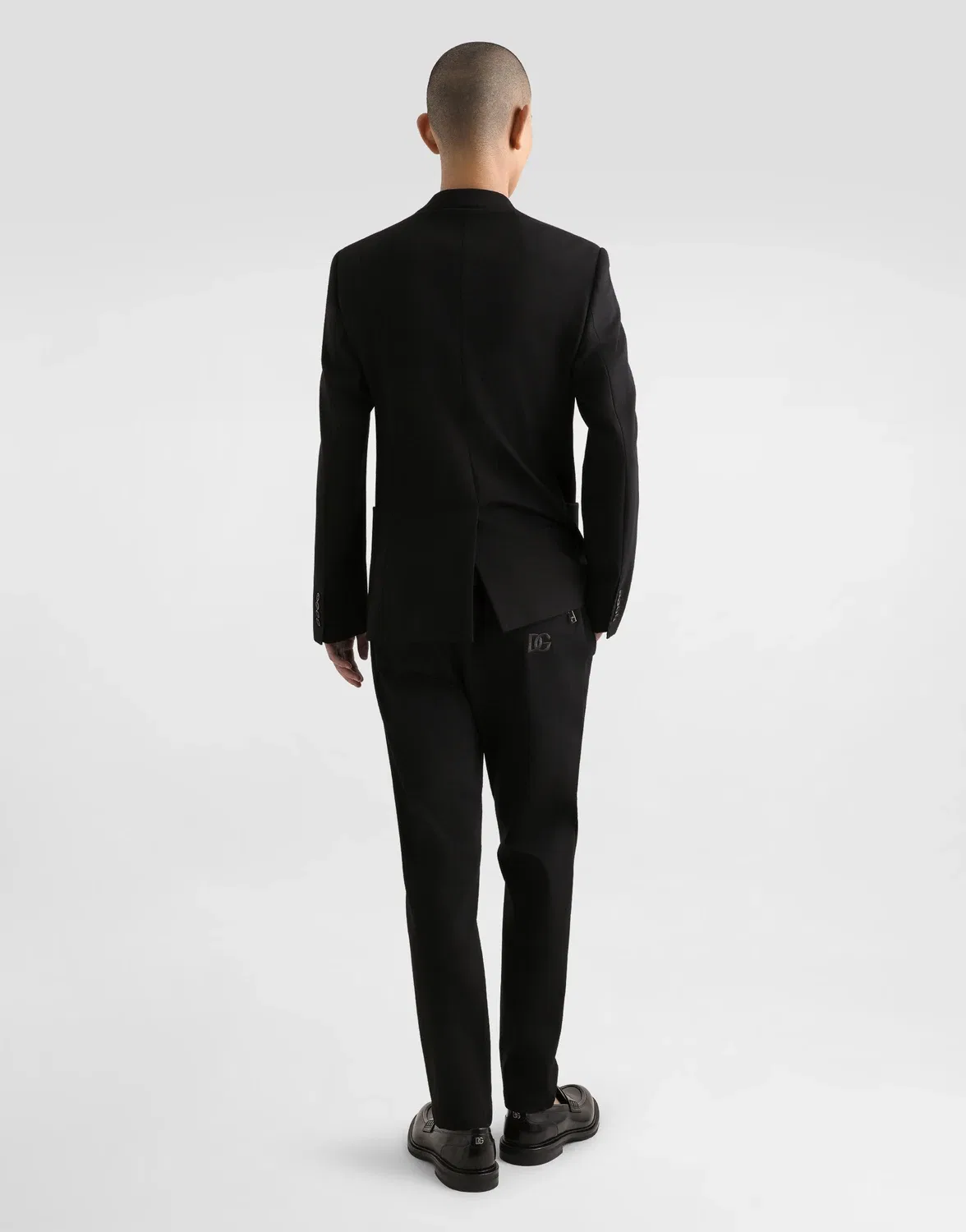 Джоггеры из джерси с нашивкой DG DOLCE & GABBANA, черный — фото 3