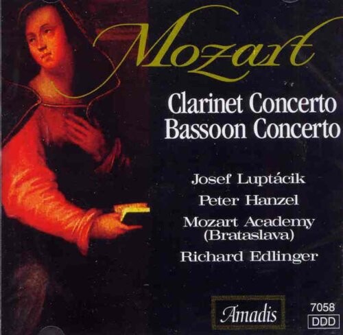 

CD диск Mozart / Luptacik / Hanzel / Edlinger: Clarinet/Bassoon Concertos