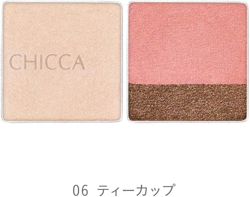 Тени для век Chicca Flawless Glow Lid Texture Eye Shadow 06 Tea Cup — фото 4