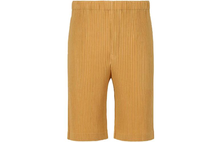 

Homme Plissé Issey Miyake Повседневные шорты мужские желтые