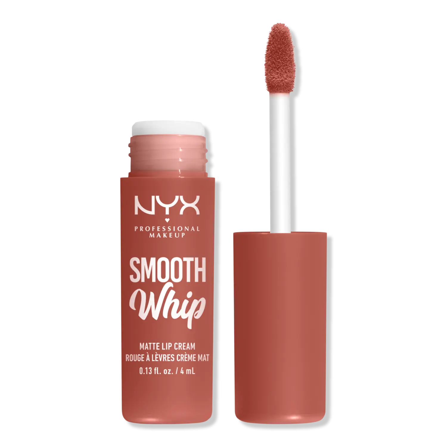 

Нежный матовый крем для губ Smooth Whip Blurring Matte Lip Cream NYX Professional Makeup, Kitty Belly (peach nude)