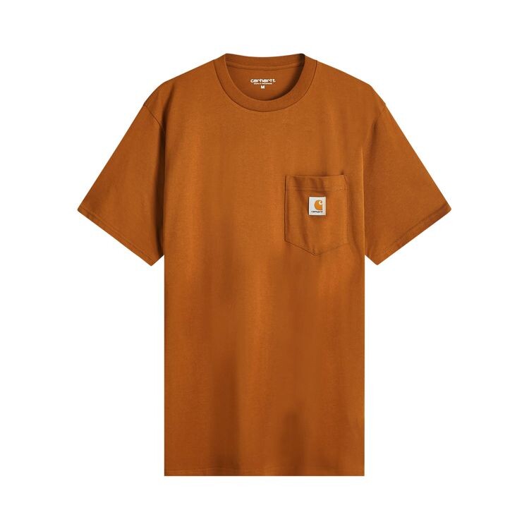 

Футболка Carhartt WIP Pocket T-Shirt Deep Hamilton Brown, коричневый