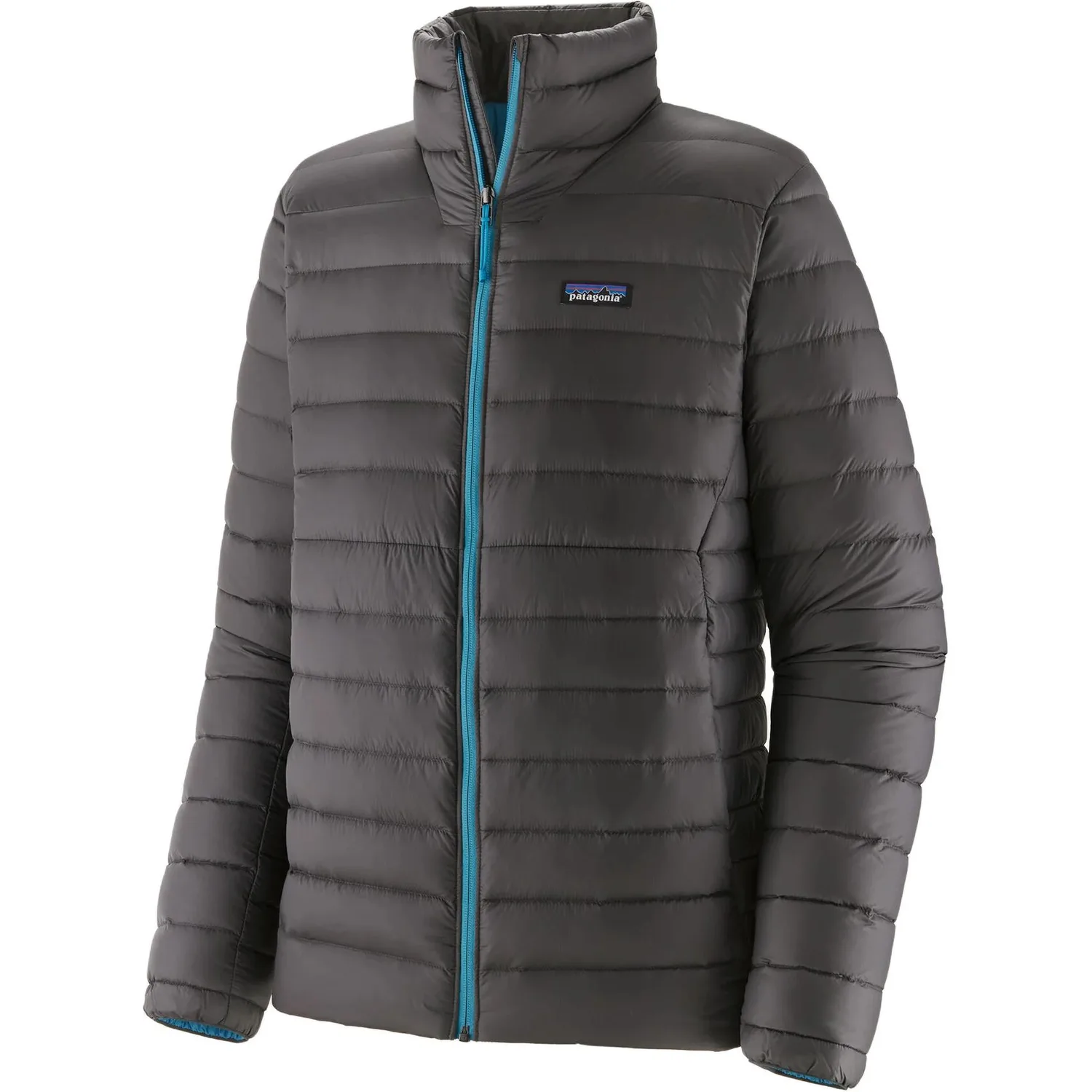 Утепленная куртка на молнии Patagonia, Forge Gray (Blue Zipper)/FGE