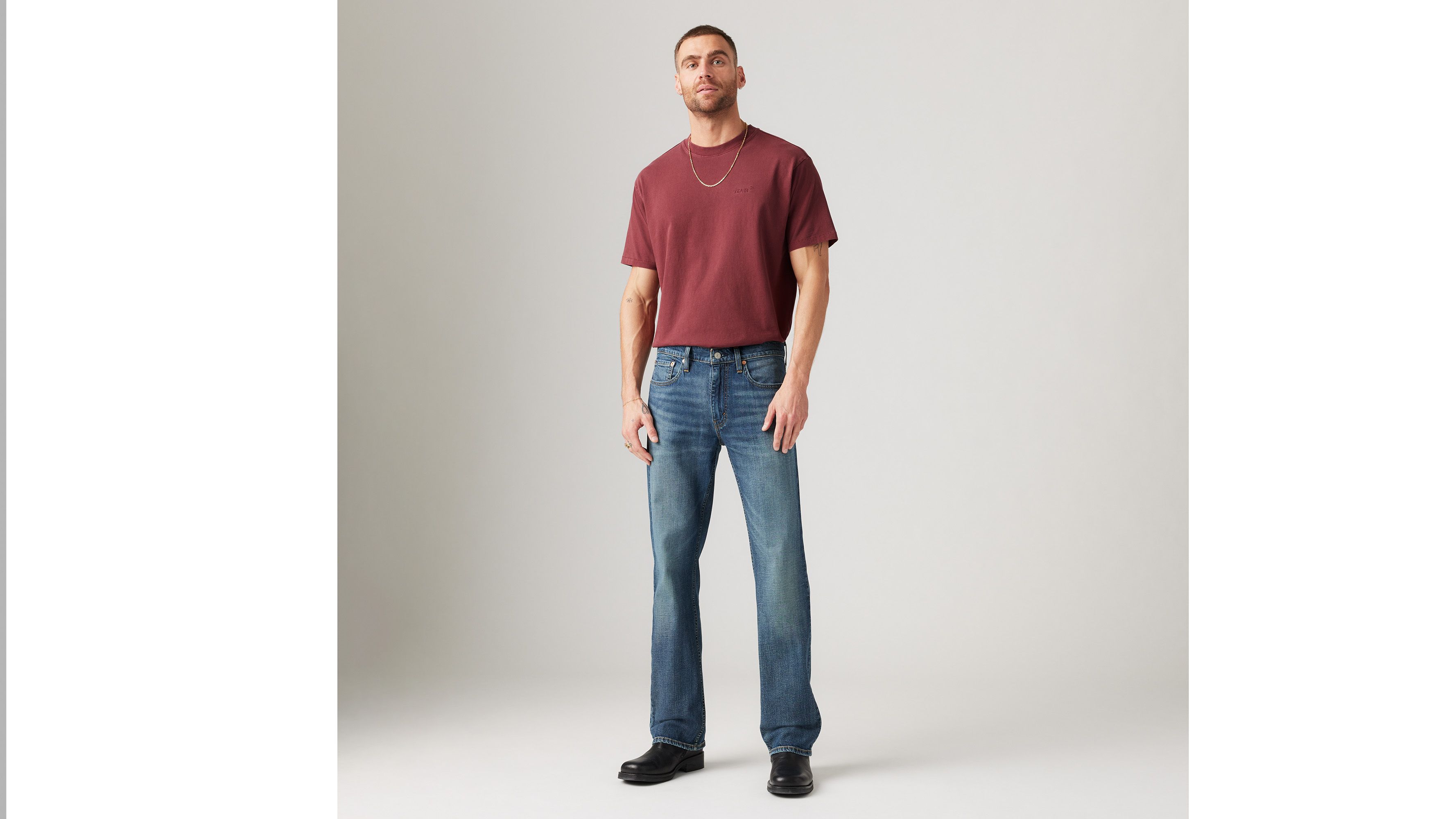 

527 Узкие мужские джинсы Bootcut Levi's