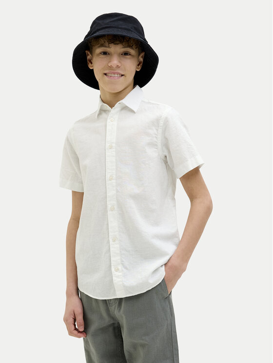 

Рубашка обычного кроя Breeze 12268986 Jack&Jones Junior, белый