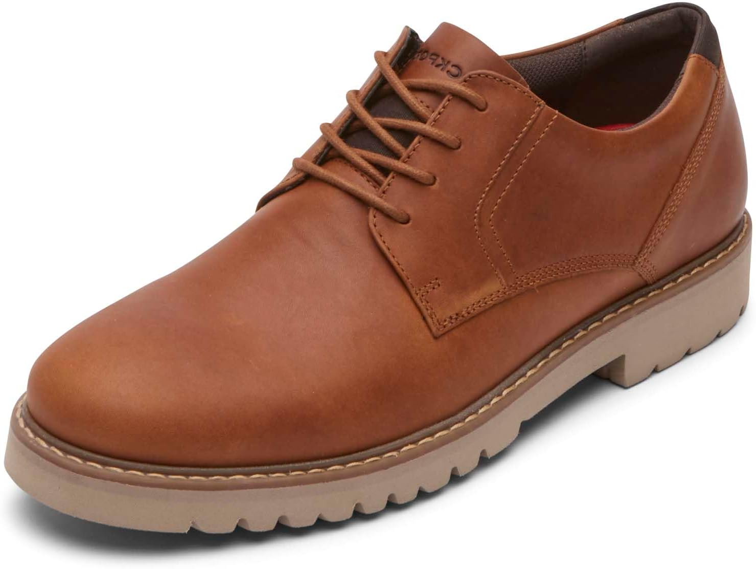 

Мужские оксфорды Rockport Maverick с простым носком, Tan
