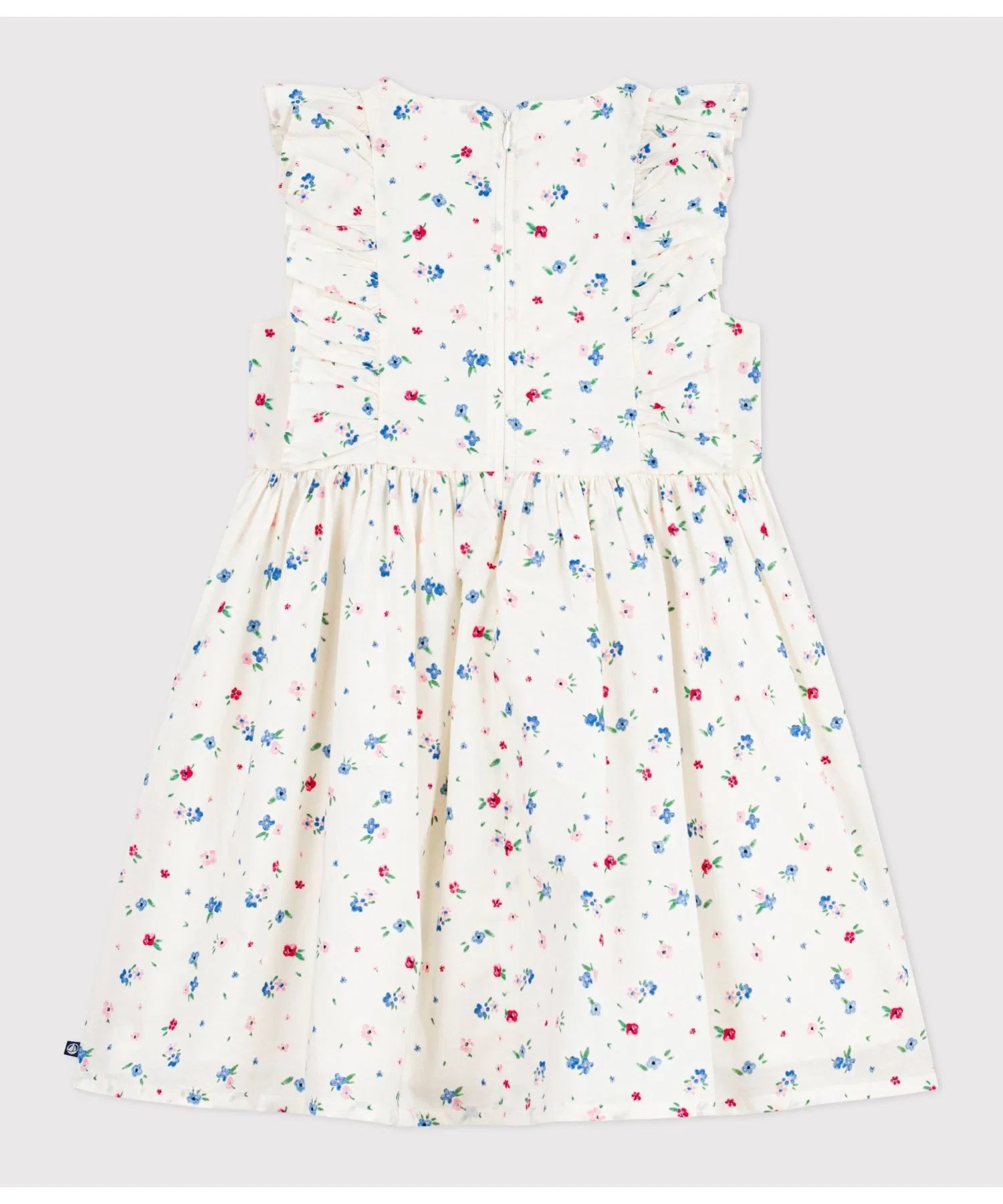 Детское платье PETIT BATEAU с цветочным принтом — фото 3