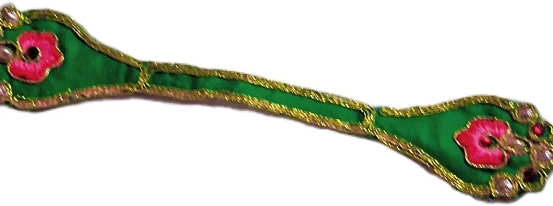 Декоративная одежда для богини с вышивкой, Green — фото 4