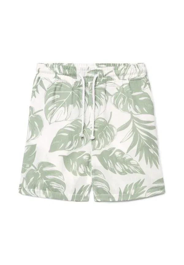 Шорты с принтом Jungle Terranova, Pastel Green, пастельно-зеленый