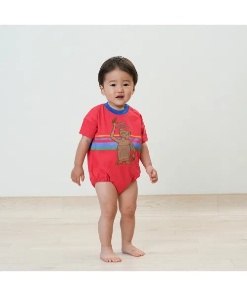 Детский боди-комбинезон с коротким рукавом с принтом Universal Baby Toys"R"Us/Babies"R"Us, Красный
