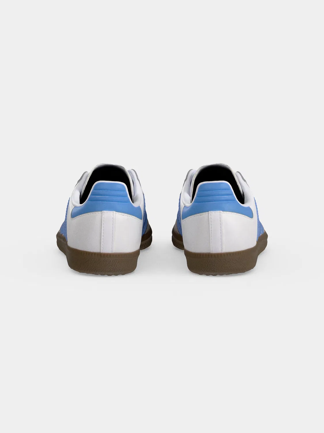 Кроссовки Adidas Originals SAMBA белого цвета — фото 2
