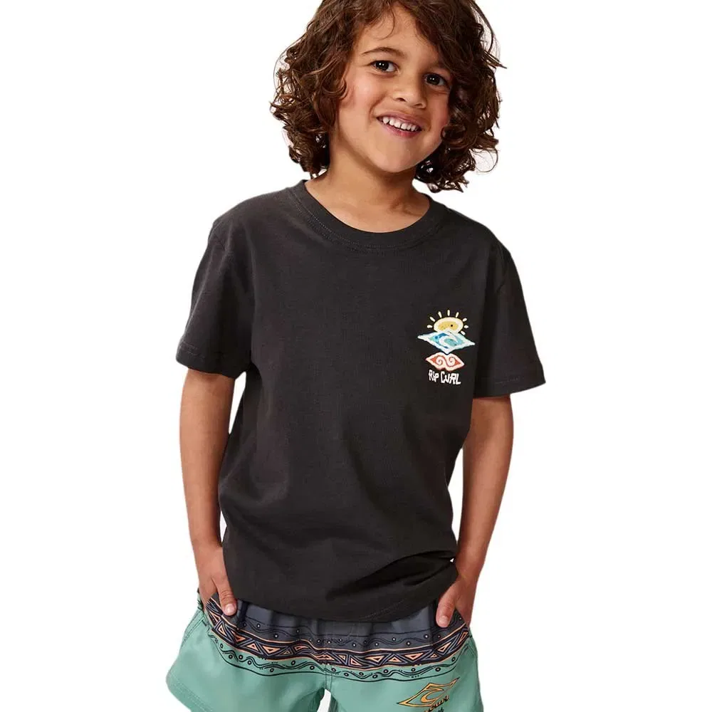 Футболка с коротким рукавом Icons Of Shred Rip Curl, черный