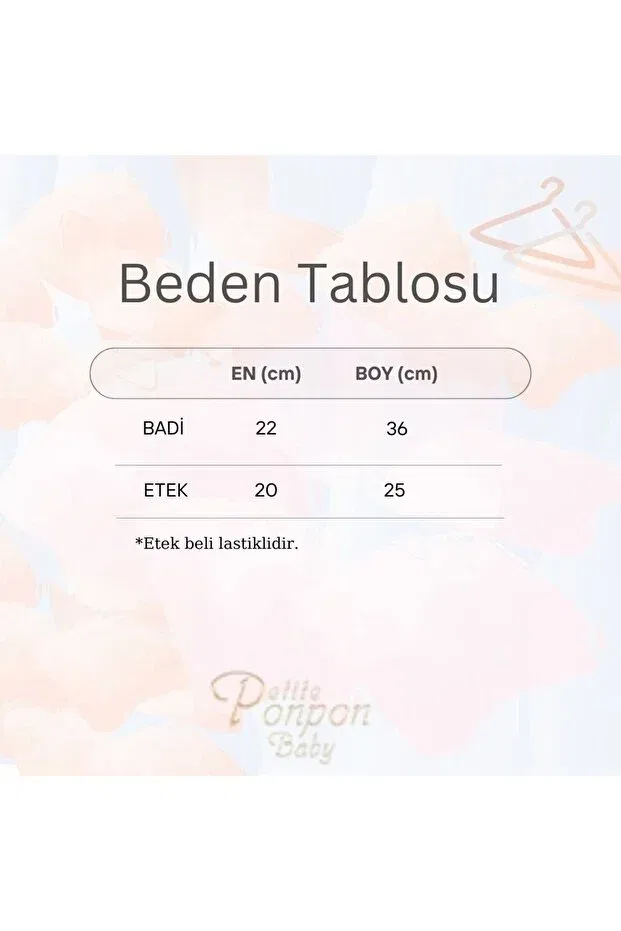 Детский комплект для девочек с принтом Stoned Butterfly Daisy Tutu Skirt Set Petite Ponpon Baby, Pink — фото 4