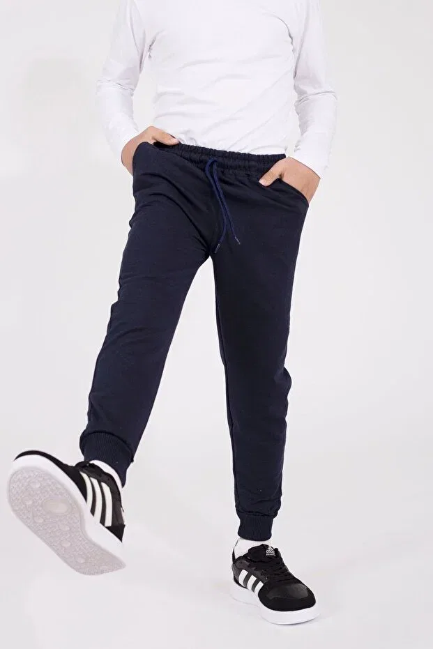 Детские спортивные штаны для мальчиков с принтом Han Elegant, Navy Blue