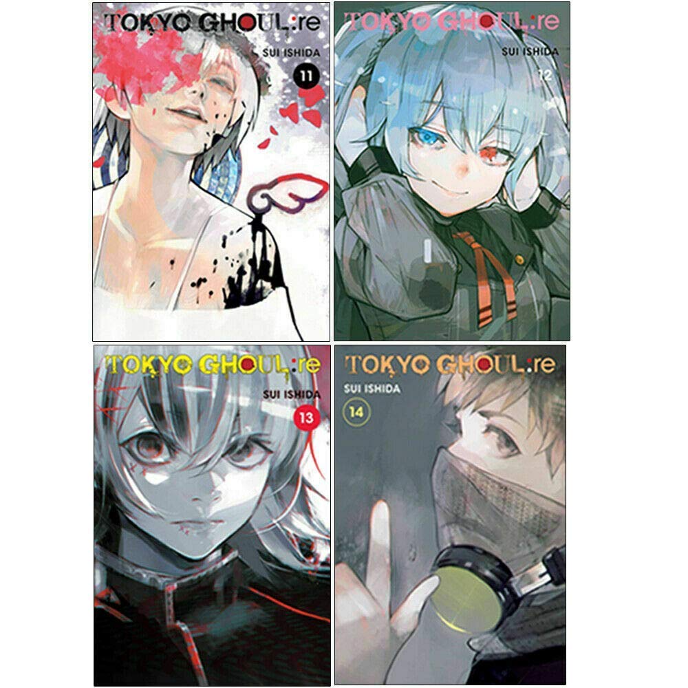 

Tokyo Ghoul re Series 4 Books Collection Set by Sui Ishida Volume 11-14 (VIZ Media)