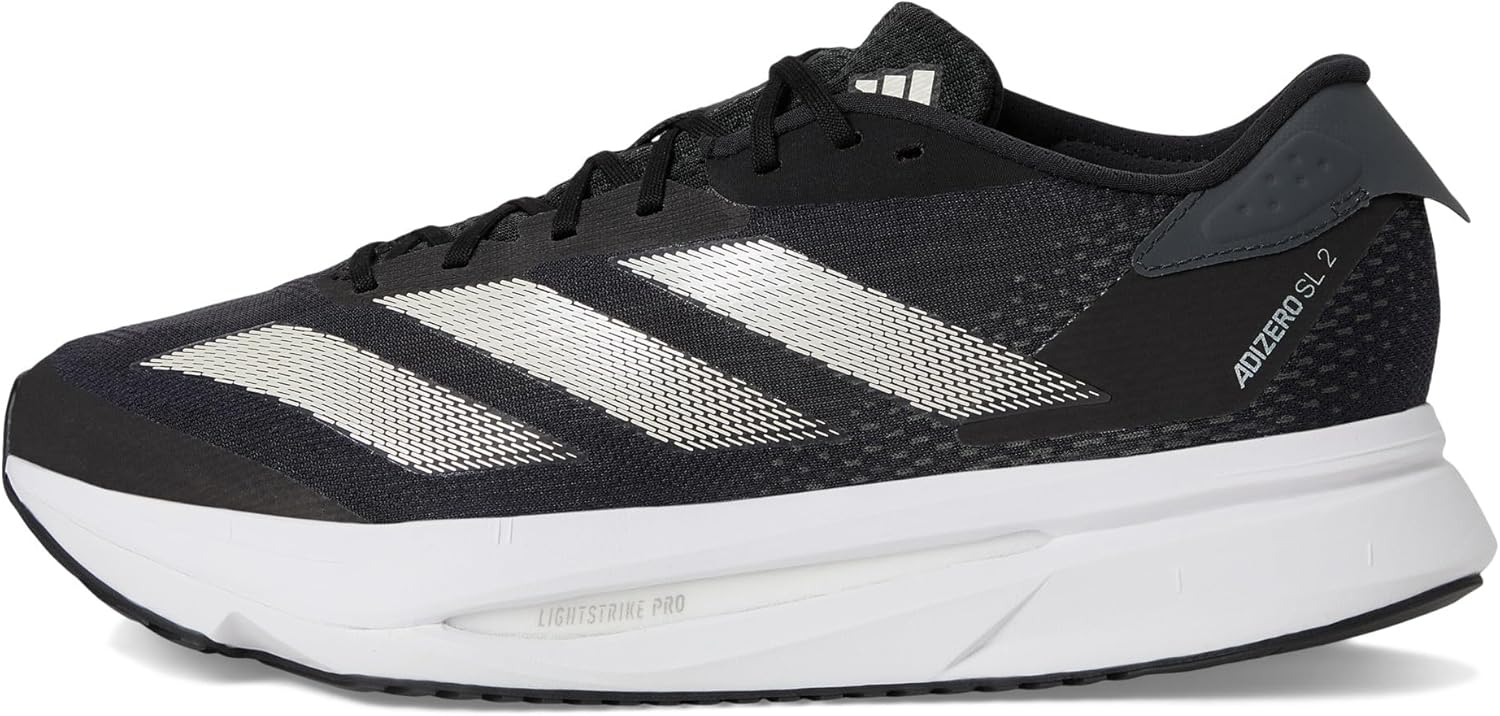 Мужские кроссовки Adidas Adizero SL2, белый/черный — фото 4