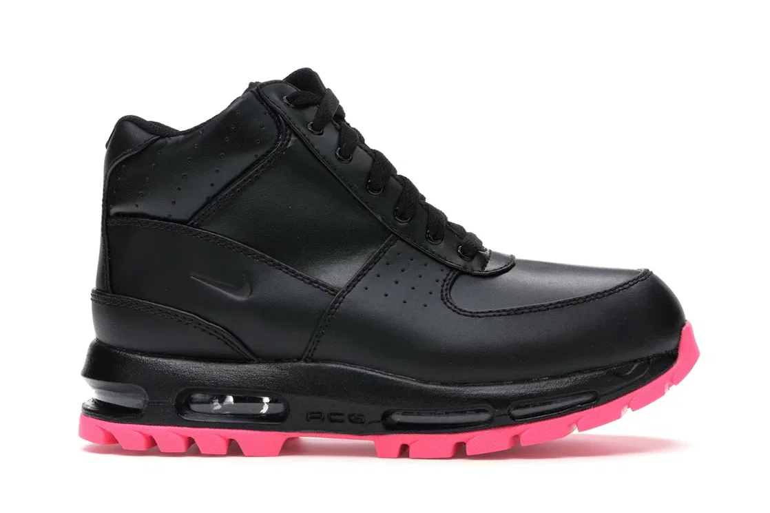 Детские ботинки с высоким верхом Nike Air Max Goadome Nike, Black/Black/Hyper Pink