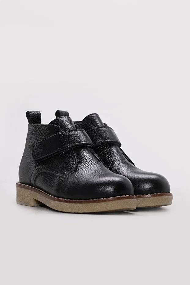 Детские ботинки для девочек на плоском ходу 257kfa2023 Fast Step, Black — фото 4