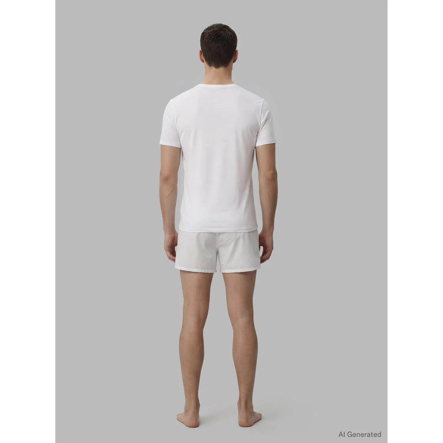 Детская футболка с круглым вырезом Calvin Klein Underwear, Black/Blue — фото 4