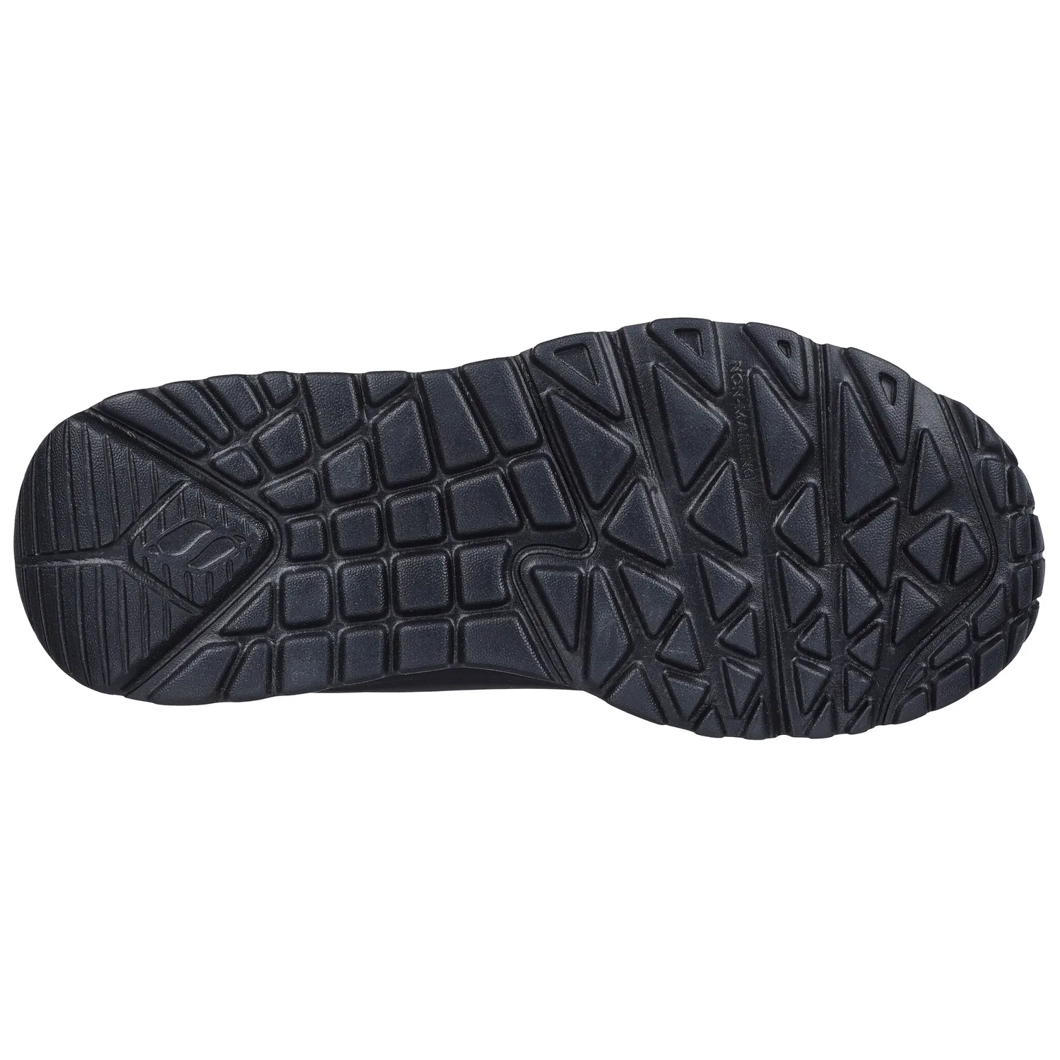Детские кроссовки на платформе Skechers x JGoldcrown Uno Lite, Black/Multi — фото 3