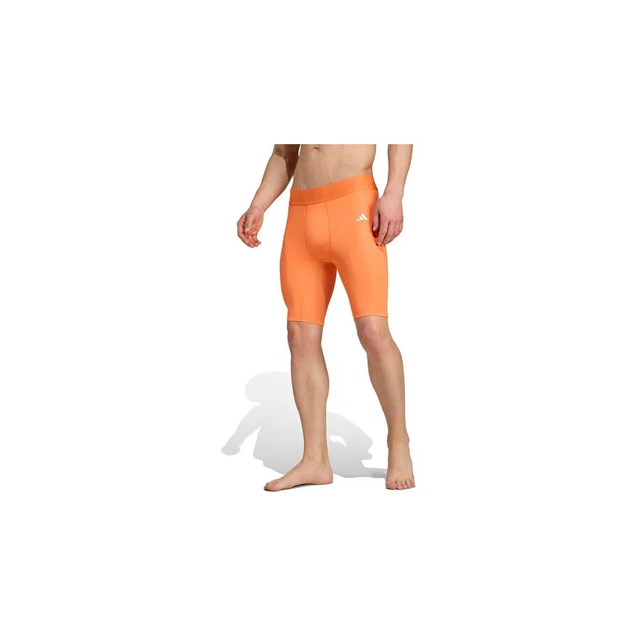Спортивные тайтсы с длинным рукавом adidas Techfit Shrt Tight M, Оранжевый
