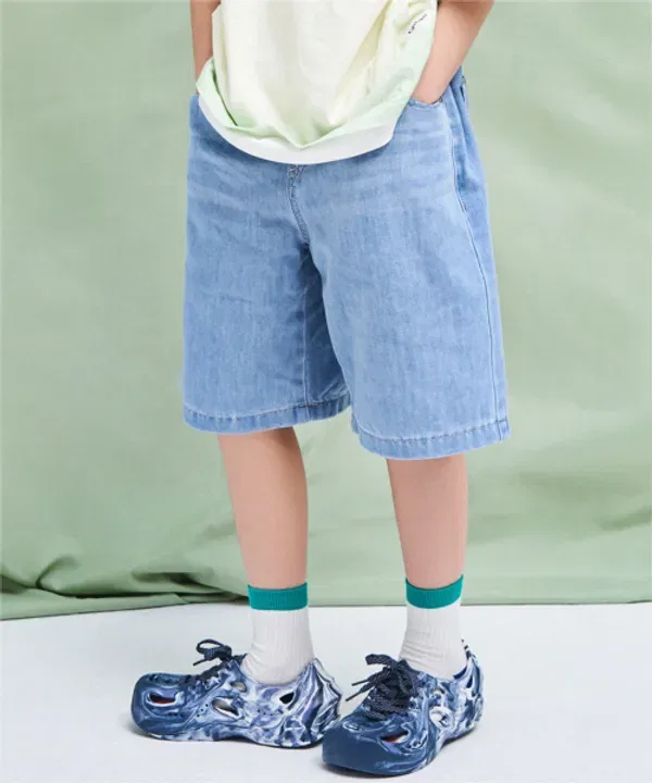 Джинсовые шорты Carpentar 5 Covernat Kids, светлый синий