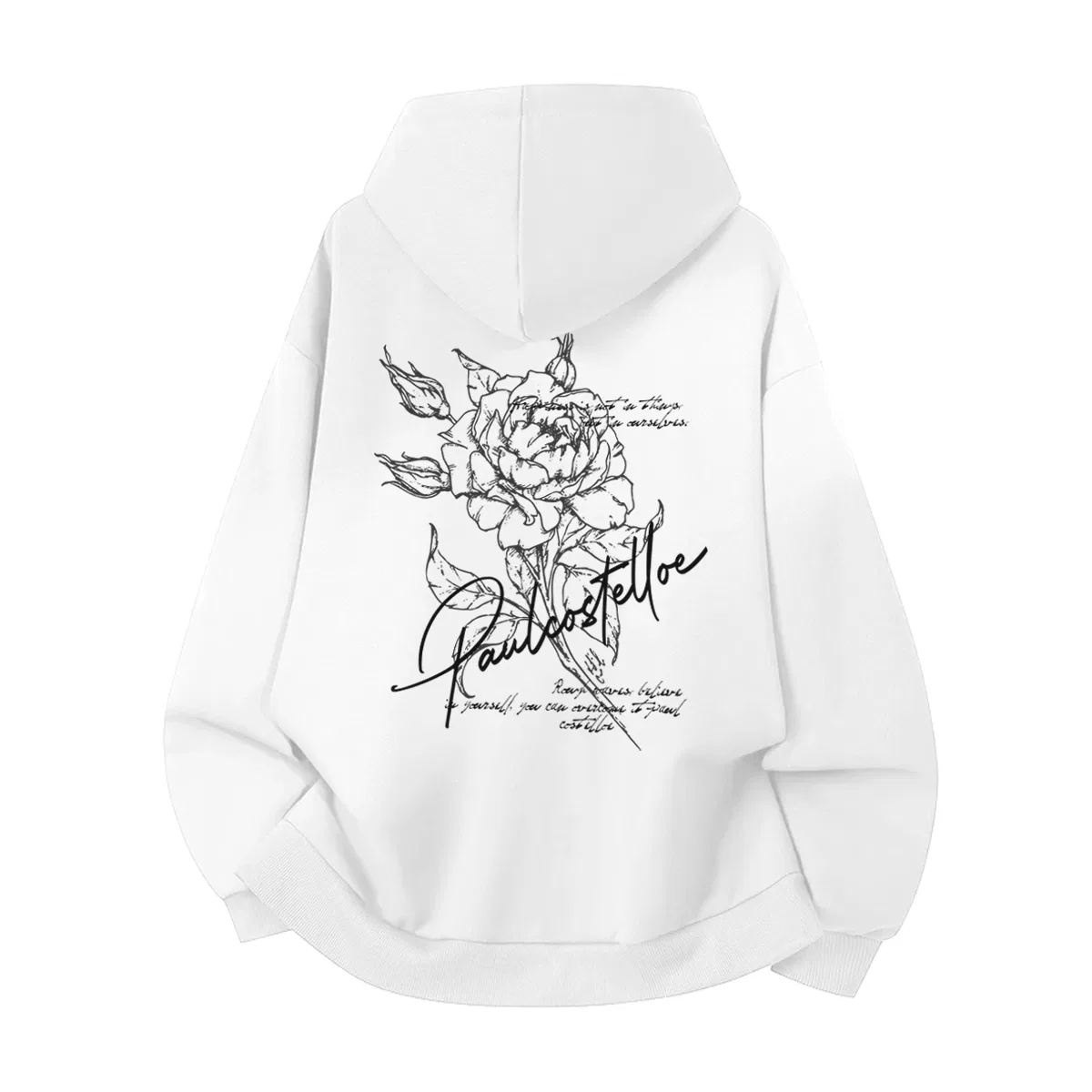 Детский свитшот-кардиган с капюшоном, флисовой подкладкой, Sweatshirts Unisex Hooded Moderate Cardigan, Paul Costelloe, Black (Pink/Fleece-Lined) — фото 3