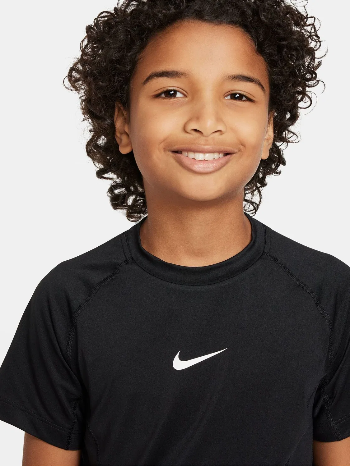 Футболка с длинным рукавом Nike Pro Dri-FIT, черный — фото 4