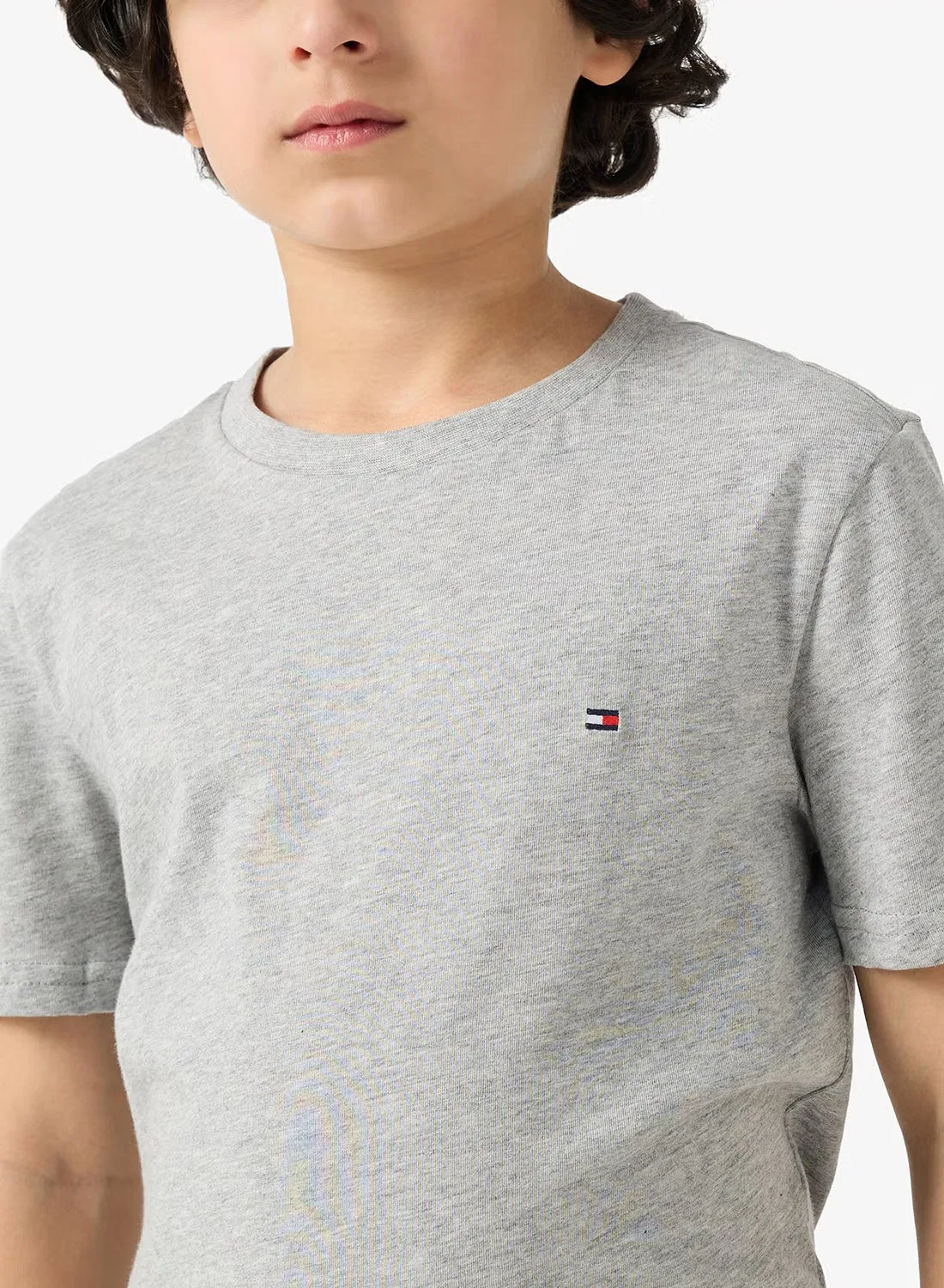 Комплект футболок с круглым вымрезом 2-Pack Signature Essential Tommy Hilfiger, мультиколор — фото 4