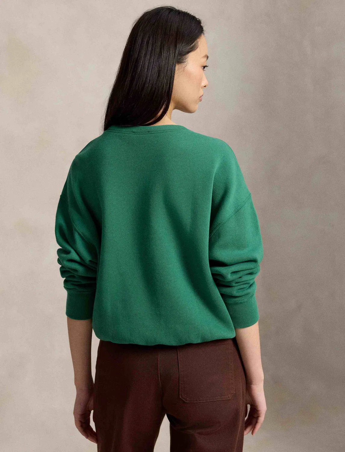 Свитшот Relaxed Fit Polo Ralph Lauren, Verde — фото 3