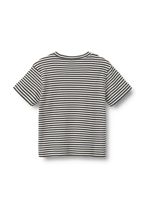 Комплект из шорт и топа cotton, Set fabian, Wheat, темно-синий Rib Stripe — фото 4