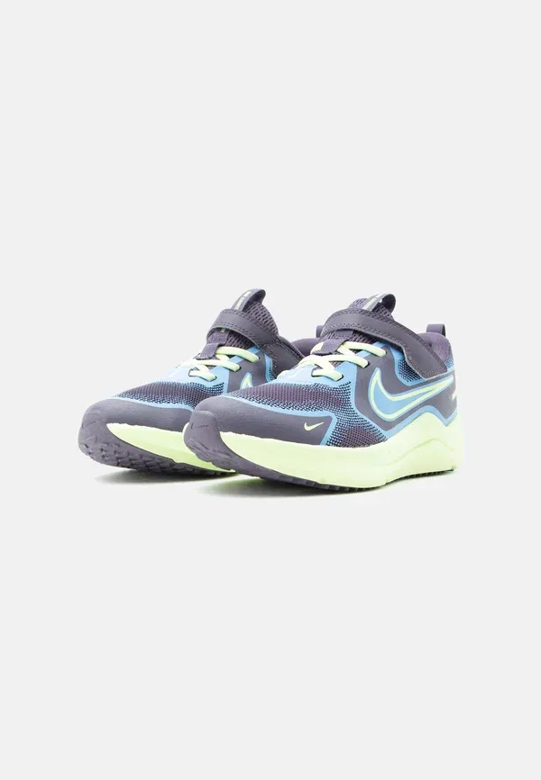 Кроссовки с защитой от холода Cosmic runner Nike Performance, dark raisin/light liquid lime/university blue/white, белый/синий — фото 2