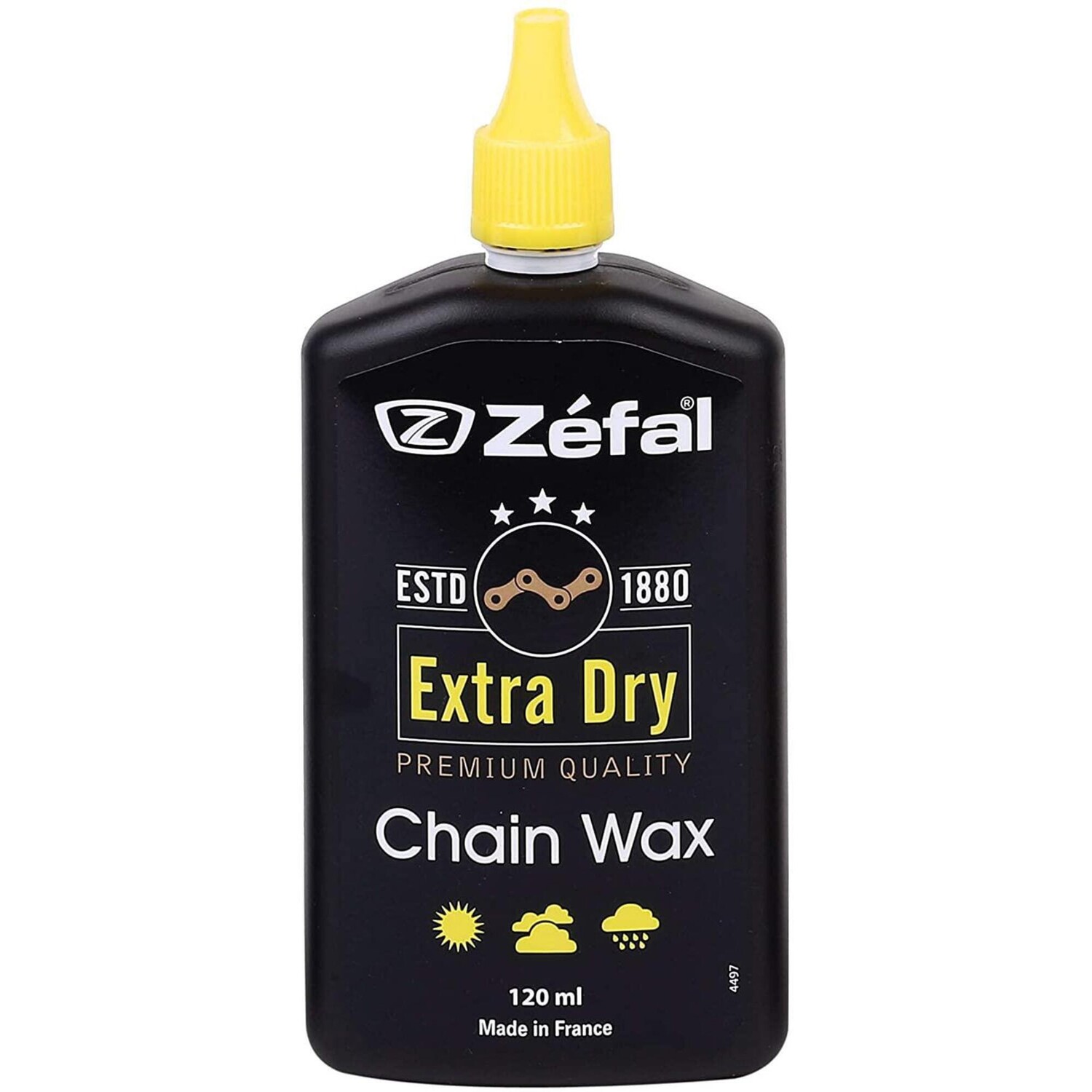 

Смазка Zefal Extra Dry Wax для велосипедных цепей на восковой основе 120 мл, черный