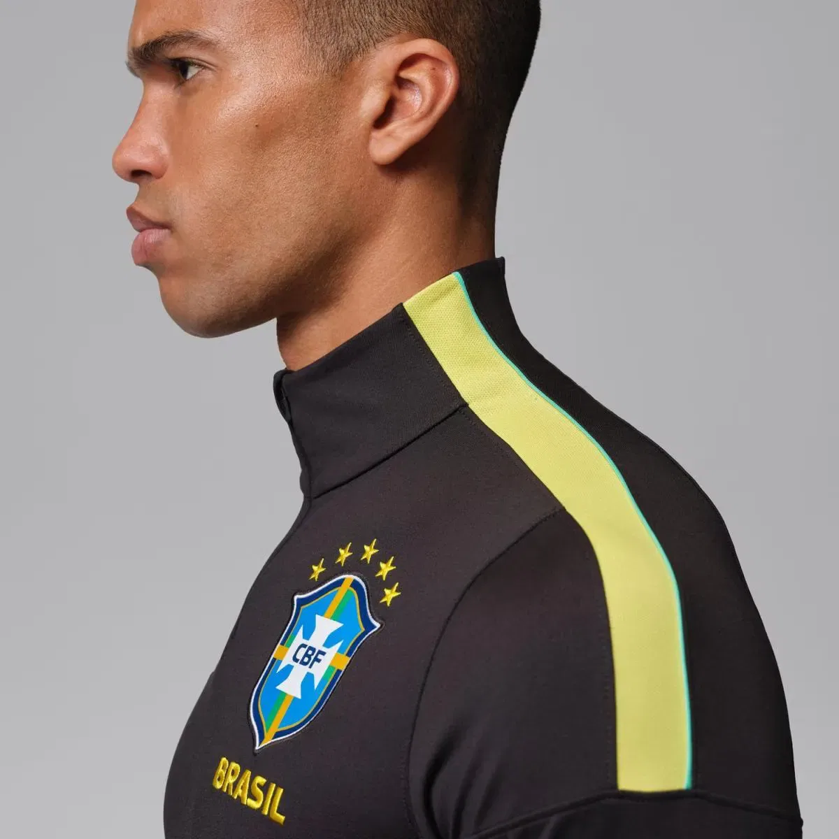 Мужская футболка Dri-FIT Strike Nike, Negro — фото 4