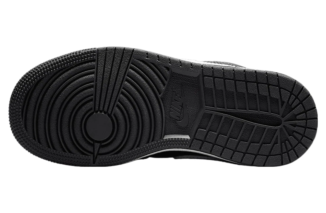 Детские баскетбольные кроссовки для мальчиков Air Jordan 1 Low (GS) NIKE, Black White Summit — фото 2